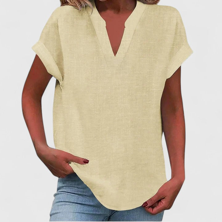 Xavinah | Blusa confortável com decote em V