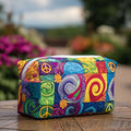 Neve | Peace Garden Quilted Cosmetic Bag