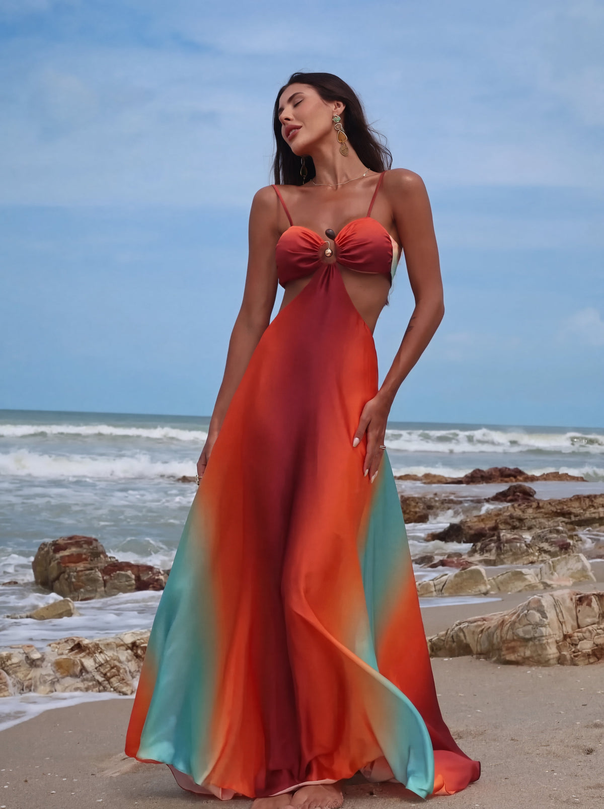 Solaria | Vestido largo