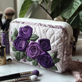 Odie | Elegant Petals Quilted Cosmetic Bag