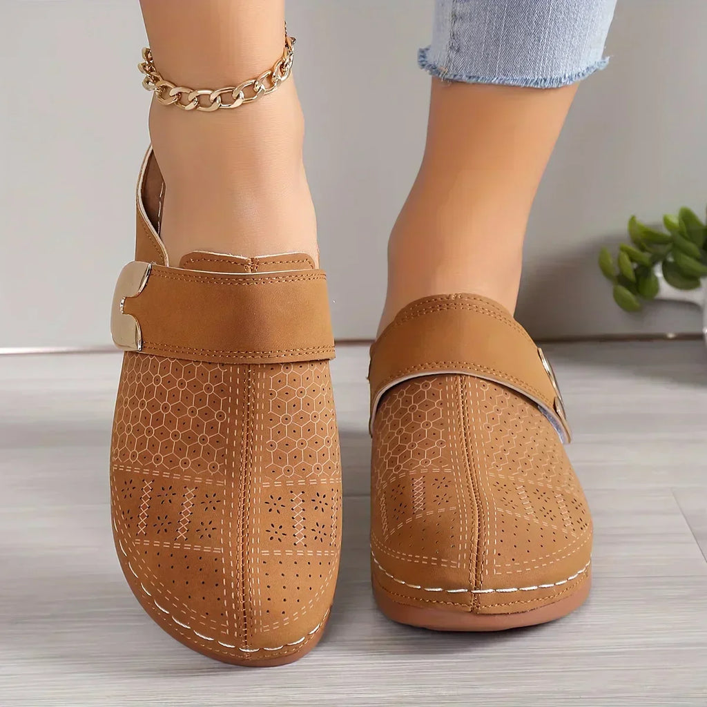 Sam - Sandalias de cuña elegantes con soporte