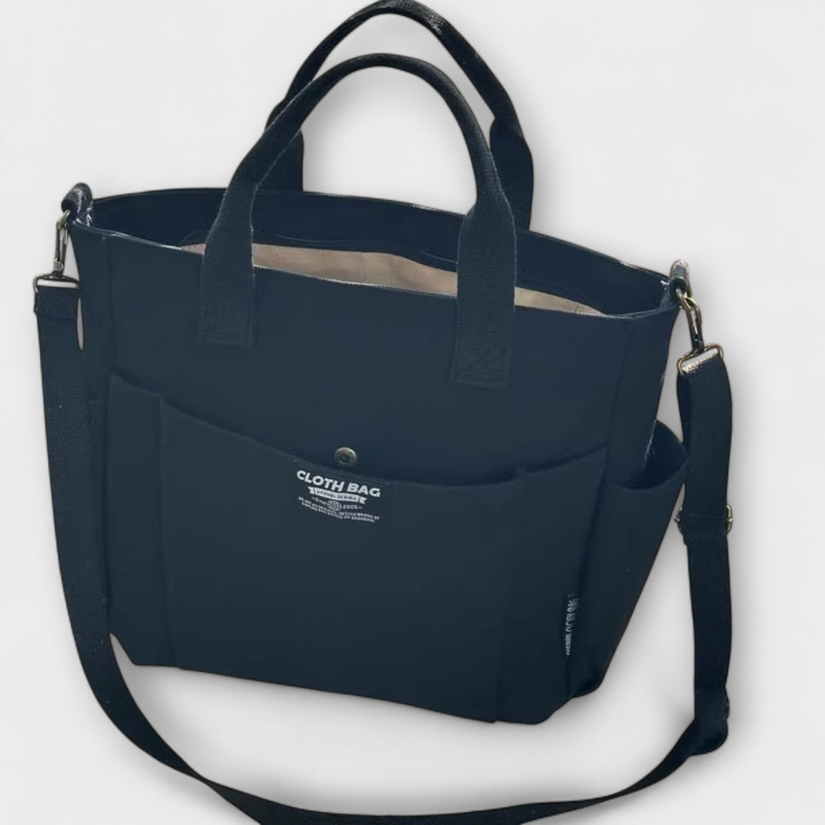 Olivia - Saco de mão minimalista em lona
