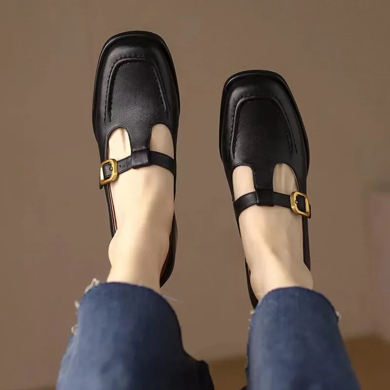 Zapatos de tira en T Ysolenne