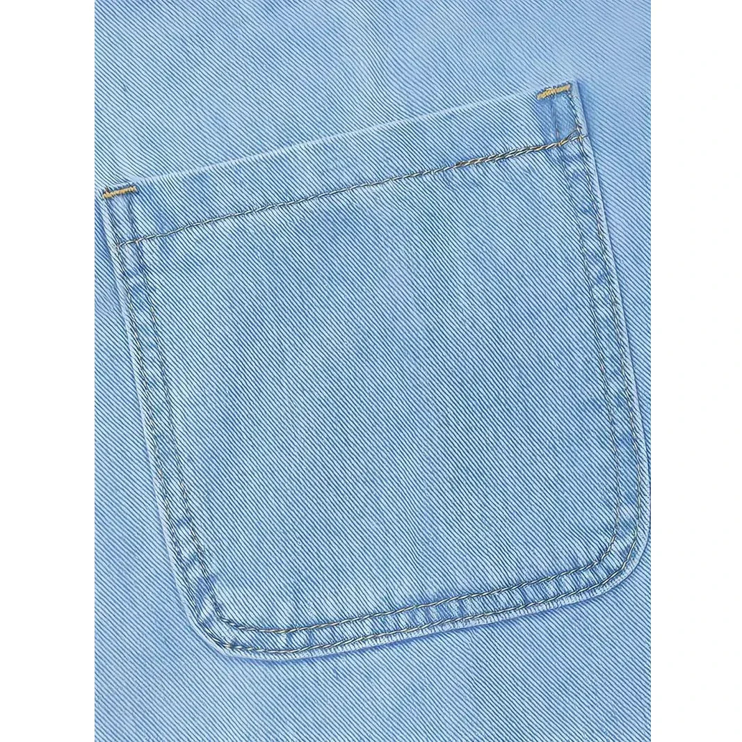 Saylor | Vestido com visual jeans e caimento confortável