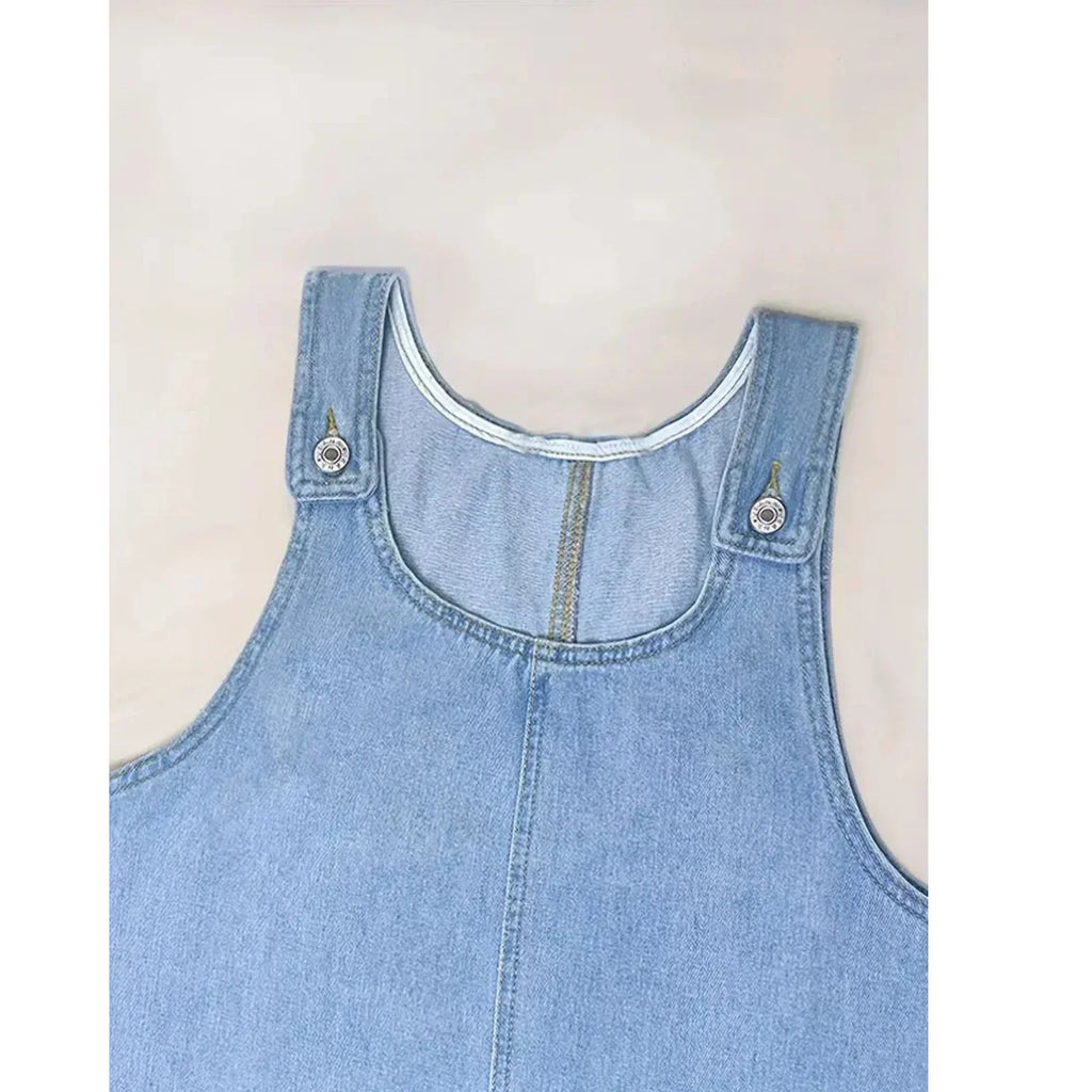 Saylor | Vestido com visual jeans e caimento confortável