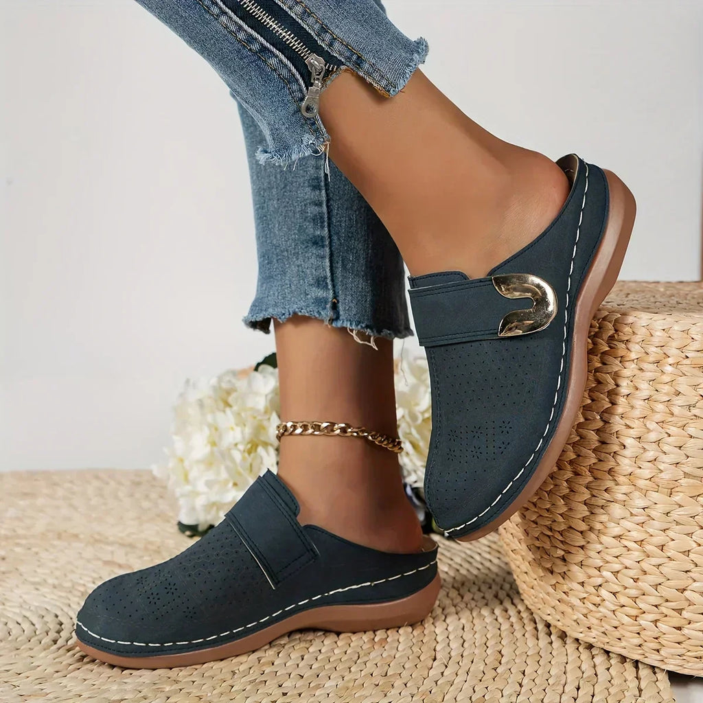 Sam - Sandalias de cuña elegantes con soporte