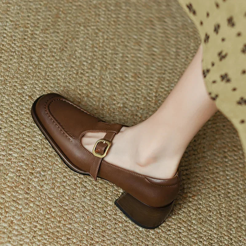 Zapatos de tira en T Ysolenne