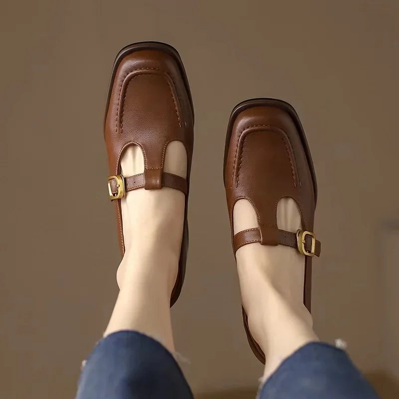 Zapatos de tira en T Ysolenne