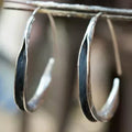 Bold Circle Hoop Earrings