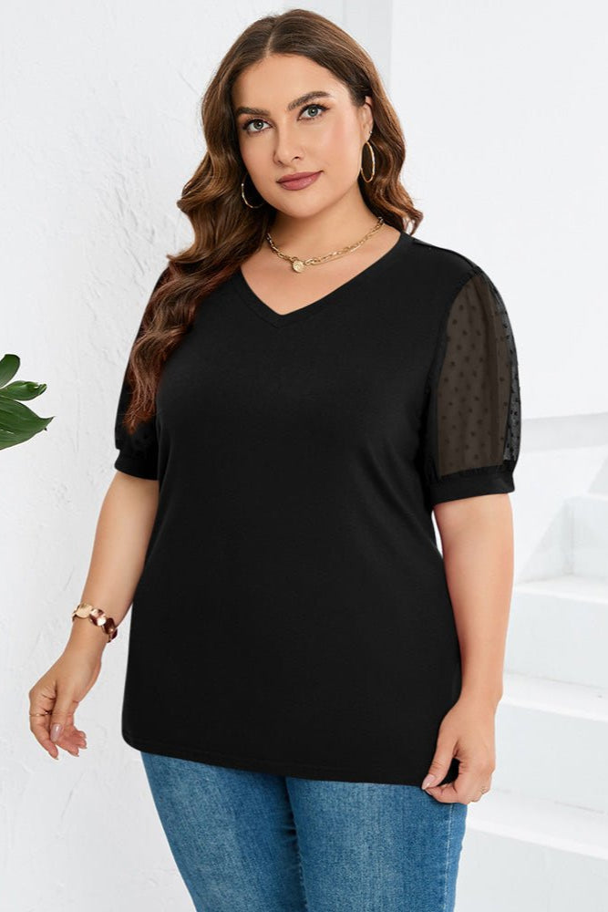 Helena | Blusa estilizada con cuello de pico