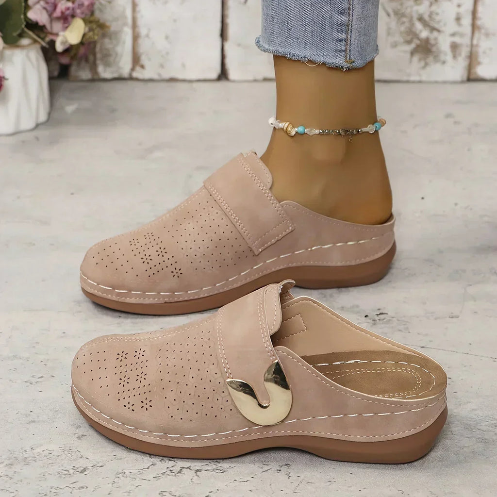 Sam - Sandalias de cuña elegantes con soporte