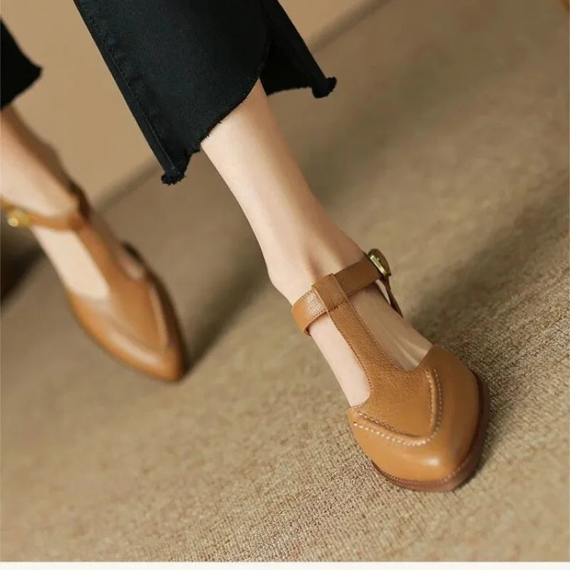 Zapatos Aurenza con hebilla