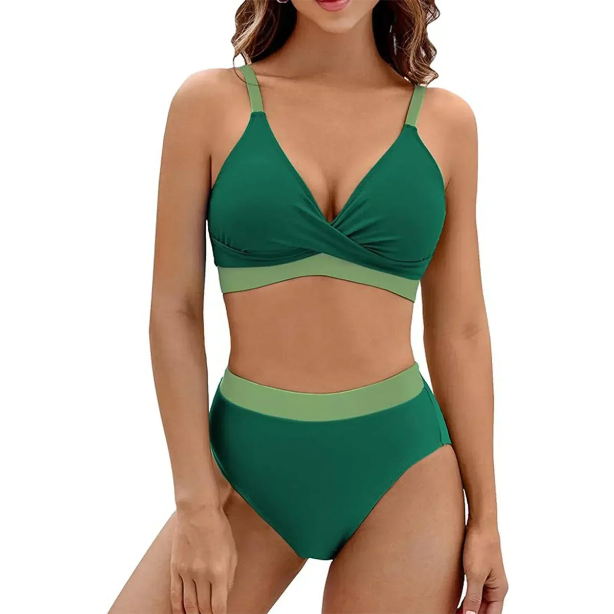 Sarena | O seu biquíni modelador do abdómen com decote em V elegante