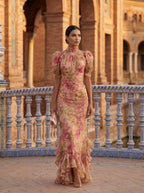 Rosario | Vestido maxi floral
