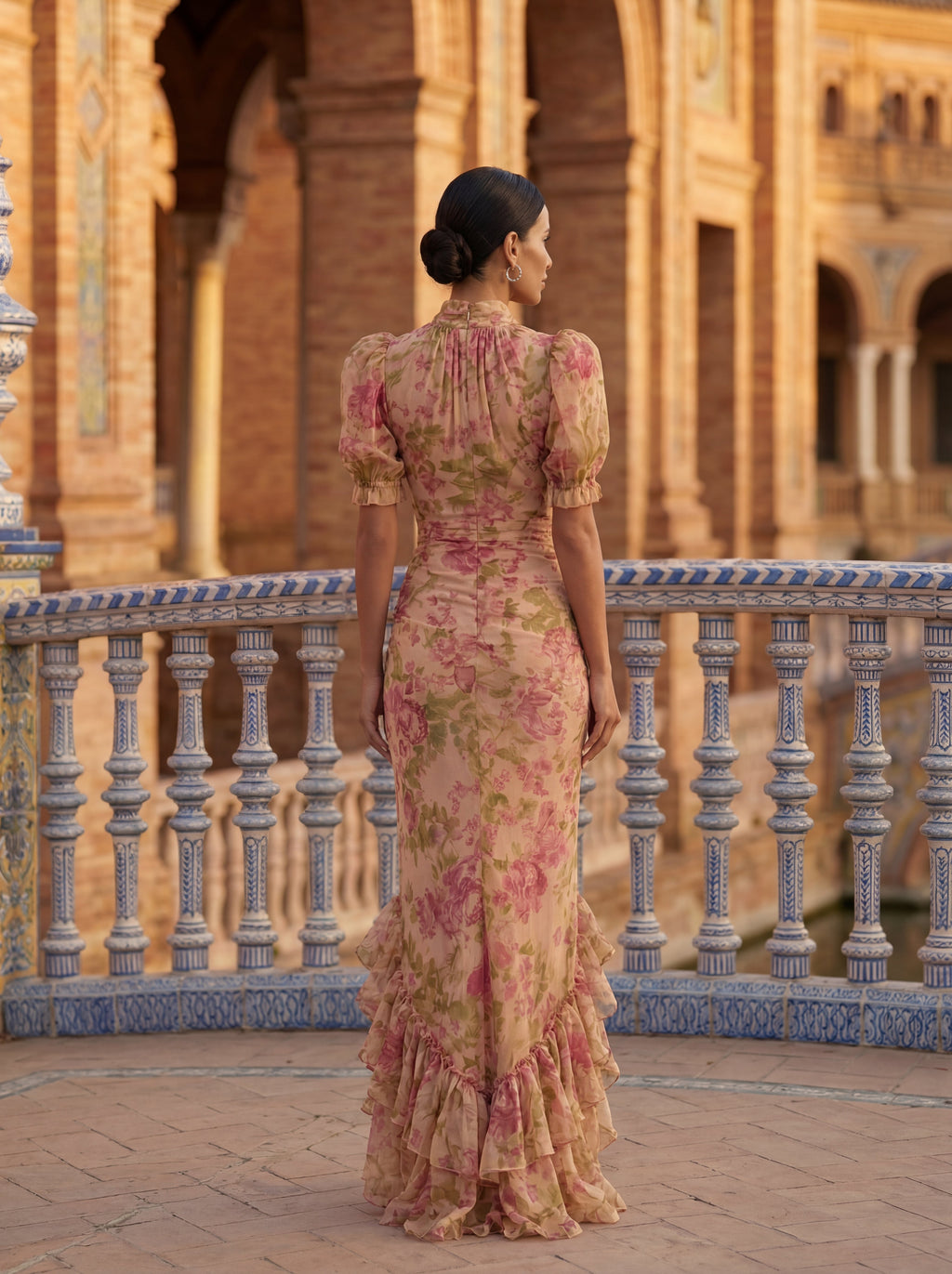 Rosario | Vestido maxi floral
