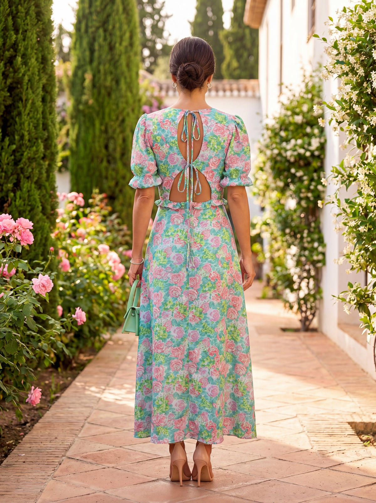 Rose | Vestido de jardín