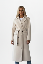 Charlotte | Women Double Breasted Long Coat