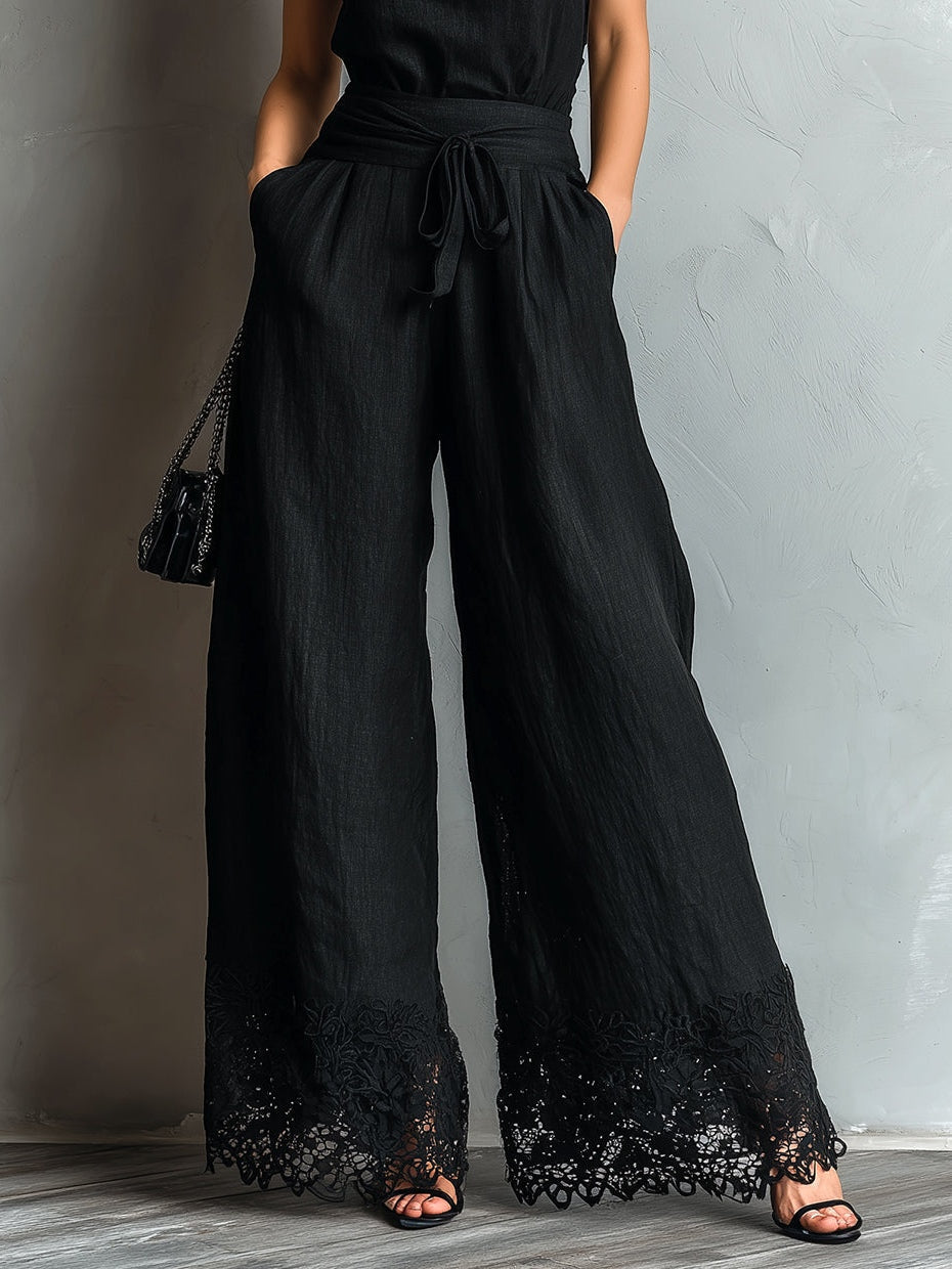 Conjunto Lila com colete de decote halter