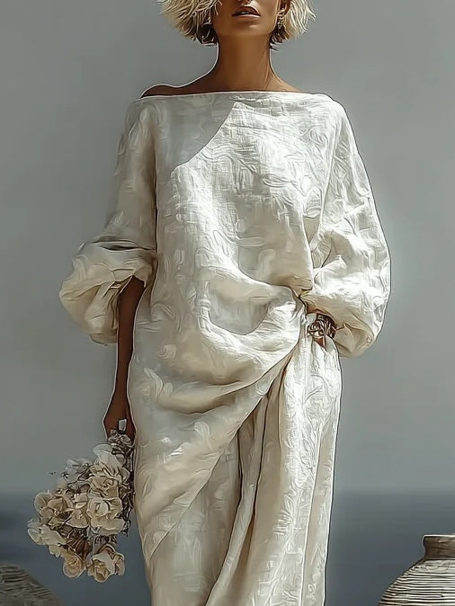 Conjunto Isabella de top texturizado e calças largas