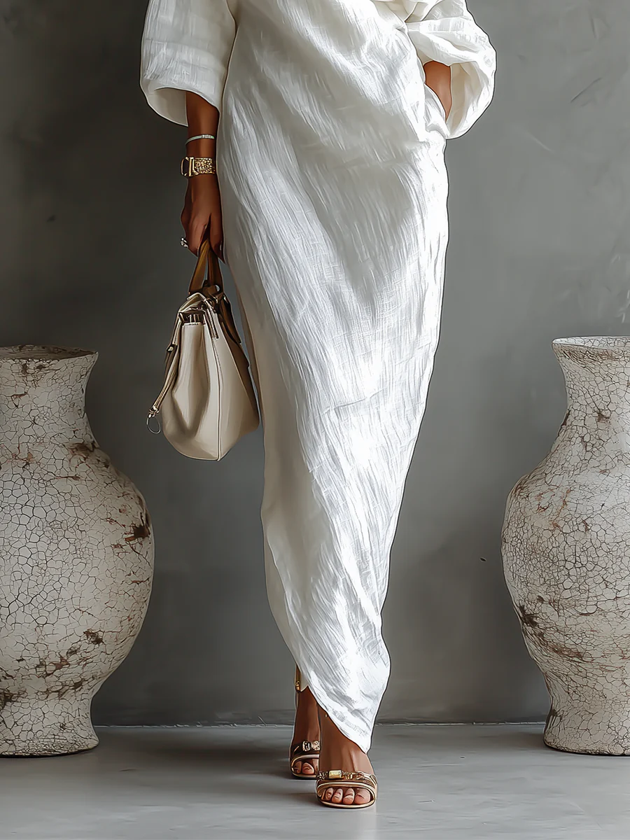 Nelle - Vestido maxi elegante