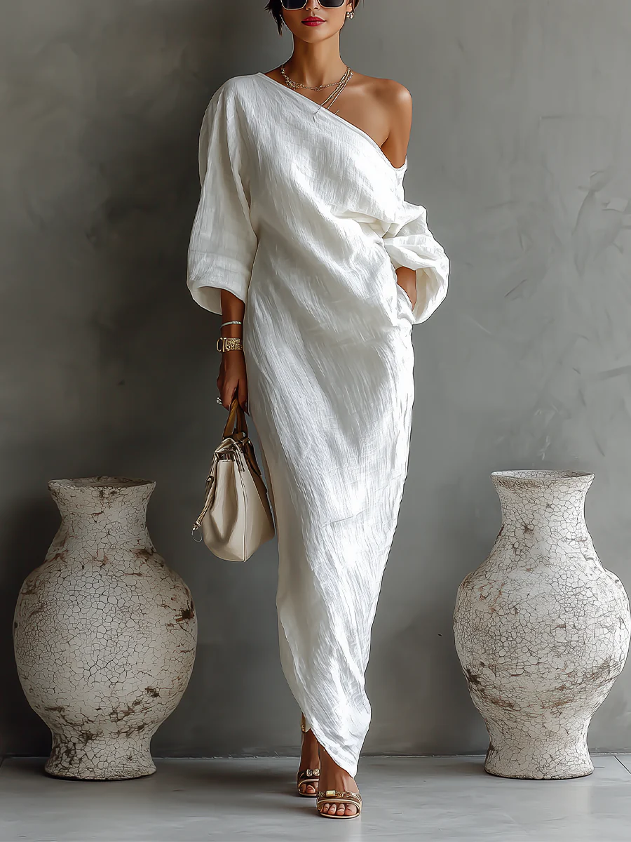 Nelle - Vestido maxi elegante