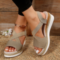 Sandalias Layla de cuña con comodidad sin esfuerzo