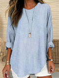 Rhea | Trendy Striped Blouse