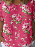 Lisa | Camisa floral artística