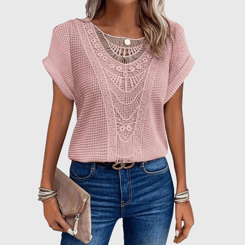 Pearl™ | Blusa elegante no estilo Ibiza