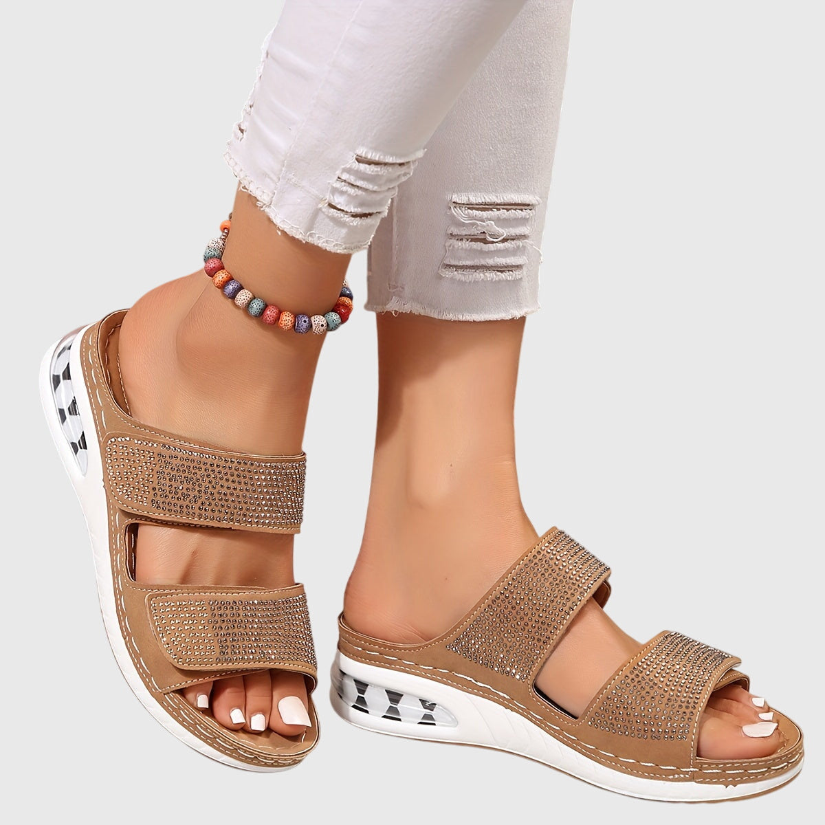Ensley™ | Sandalia ortopédica cómoda