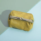 Vintage Literary Leather Ladies Coin Purse