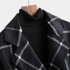 ADRIANA | GABARDINA DE INVIERNO DE CUADROS