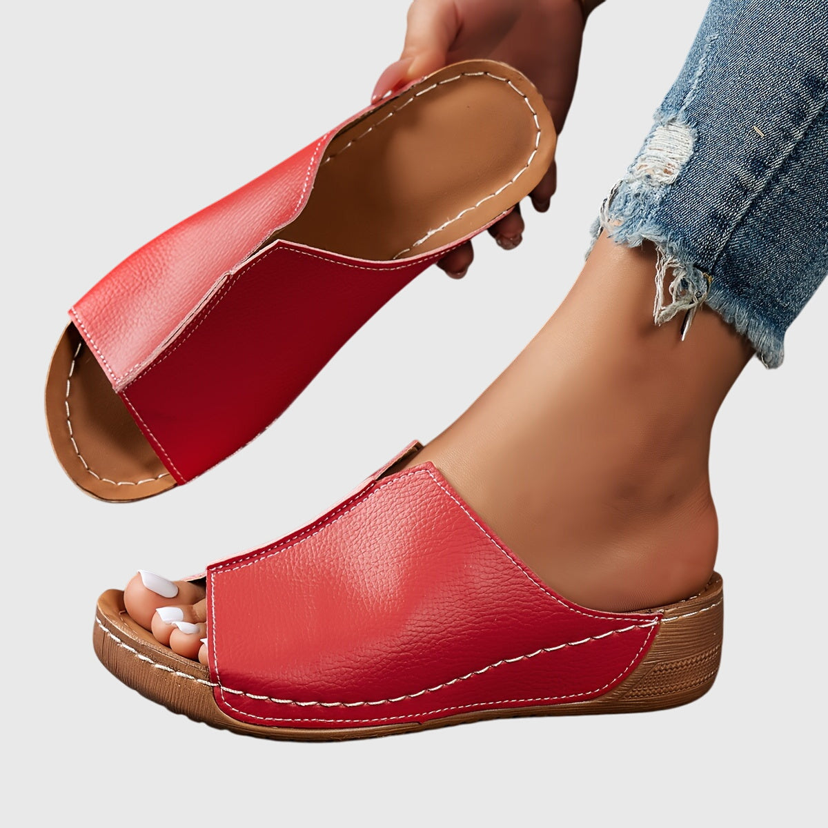 Alicia™ | sandalias ortopédicas elegantes