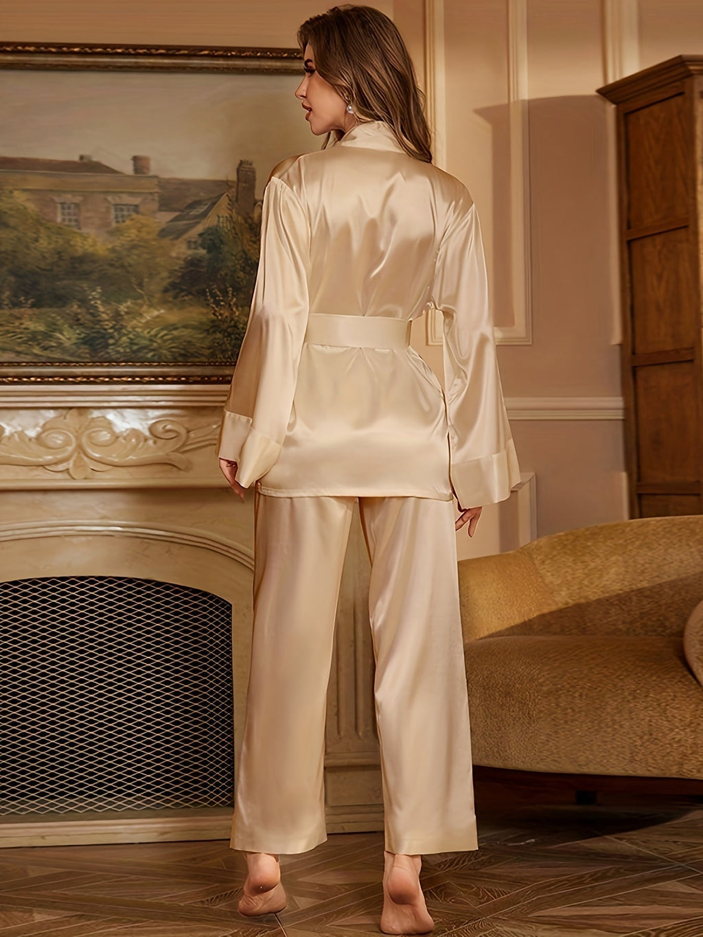 Aurielle | Elegance Robe & Pajama Set