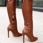 Alessia | Women High Heel Knee High Boots