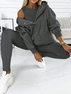 Sophie Three-Piece Sweatshirt Set