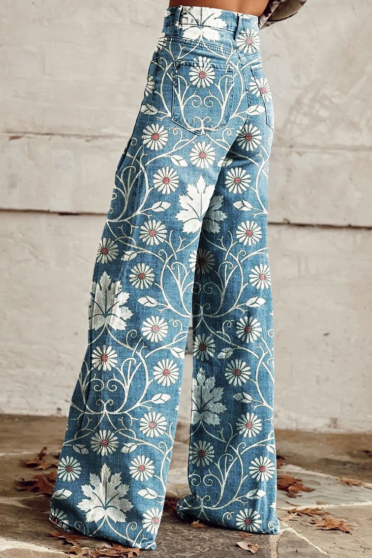 Margherita - Pantalones bohemios chic
