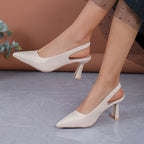 Sophia | Zapatos de tacón elegantes con correa trasera