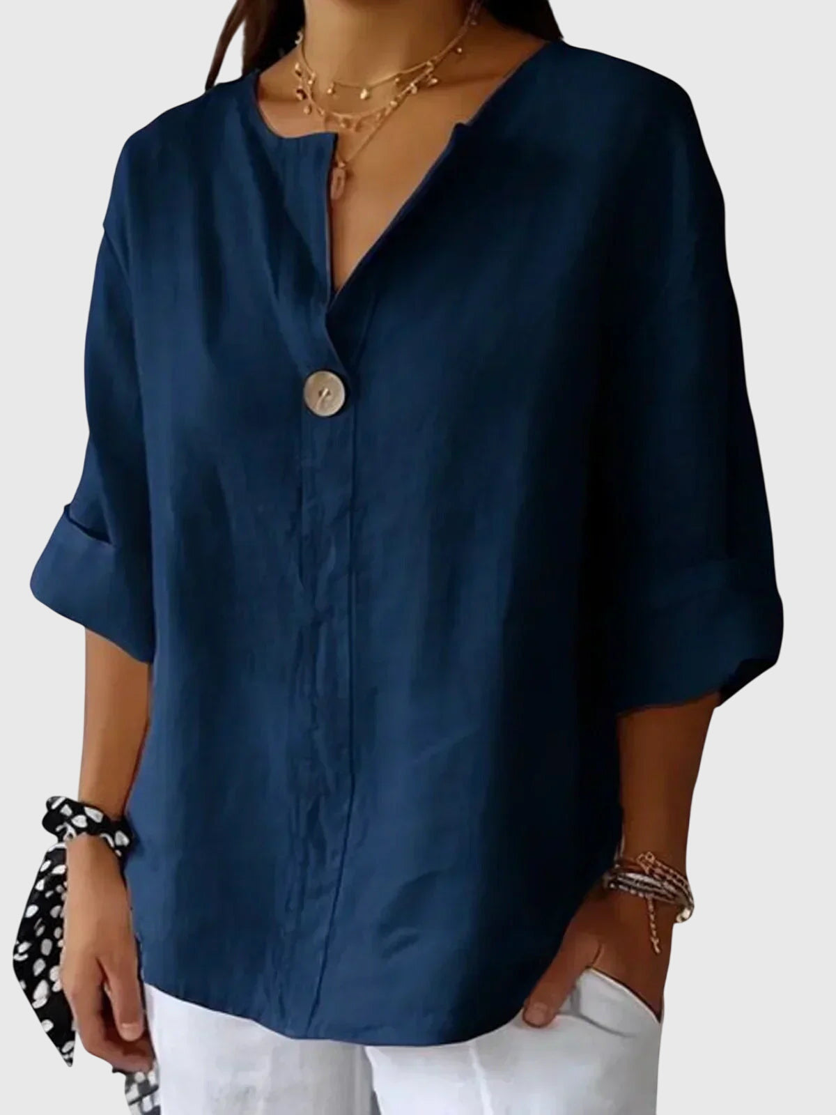 Gemma™ | Blusa confortável e chique