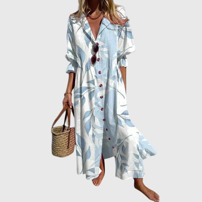 Zariah | Vestido largo bohemio elegante