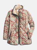Naya | Casaco acolchoado casual vintage com padrão floral