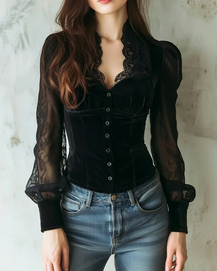 Blusa Midnight de Mira