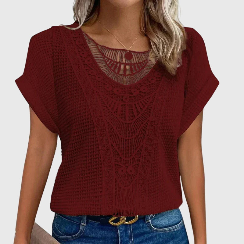 Pearl™ | Blusa elegante no estilo Ibiza