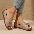 Catherine – Soft Step Floral Sandals