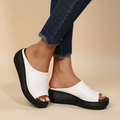 Elisa - Refined Slip-On Support Sandals
