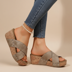 Kimberly – Boho Comfort Wedge Sandals
