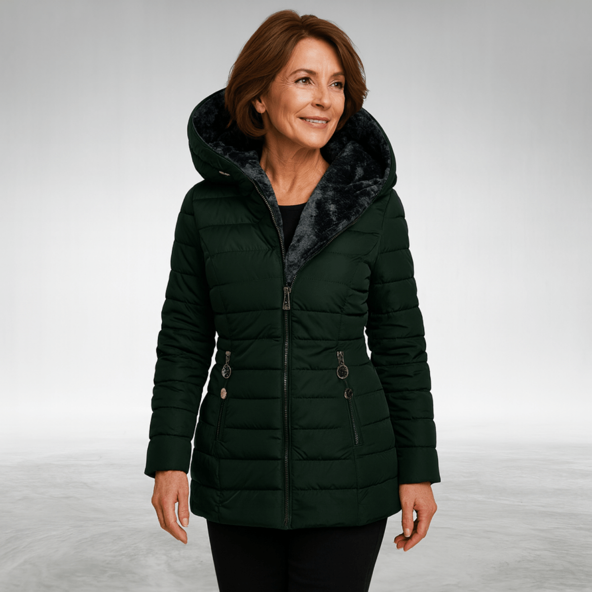 Gabrielle | Fleece-Lined Winter Jacket