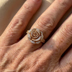 Anillo Floración Dorada