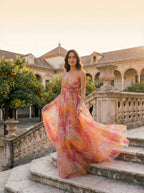 Marbella | Vestido largo de tirantes finos
