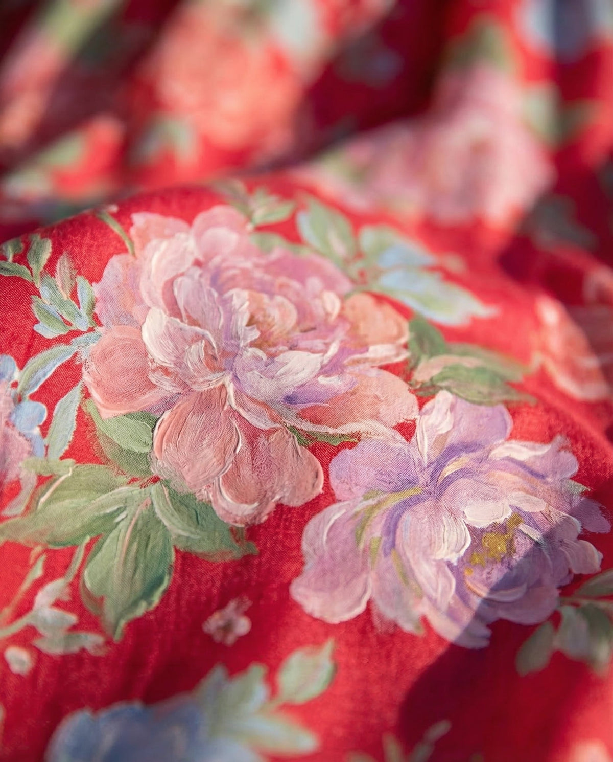 Minelda | Vestido floral elegante com decote em V